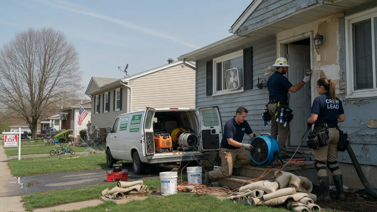 Flood Cleanup in Belding, MI near me