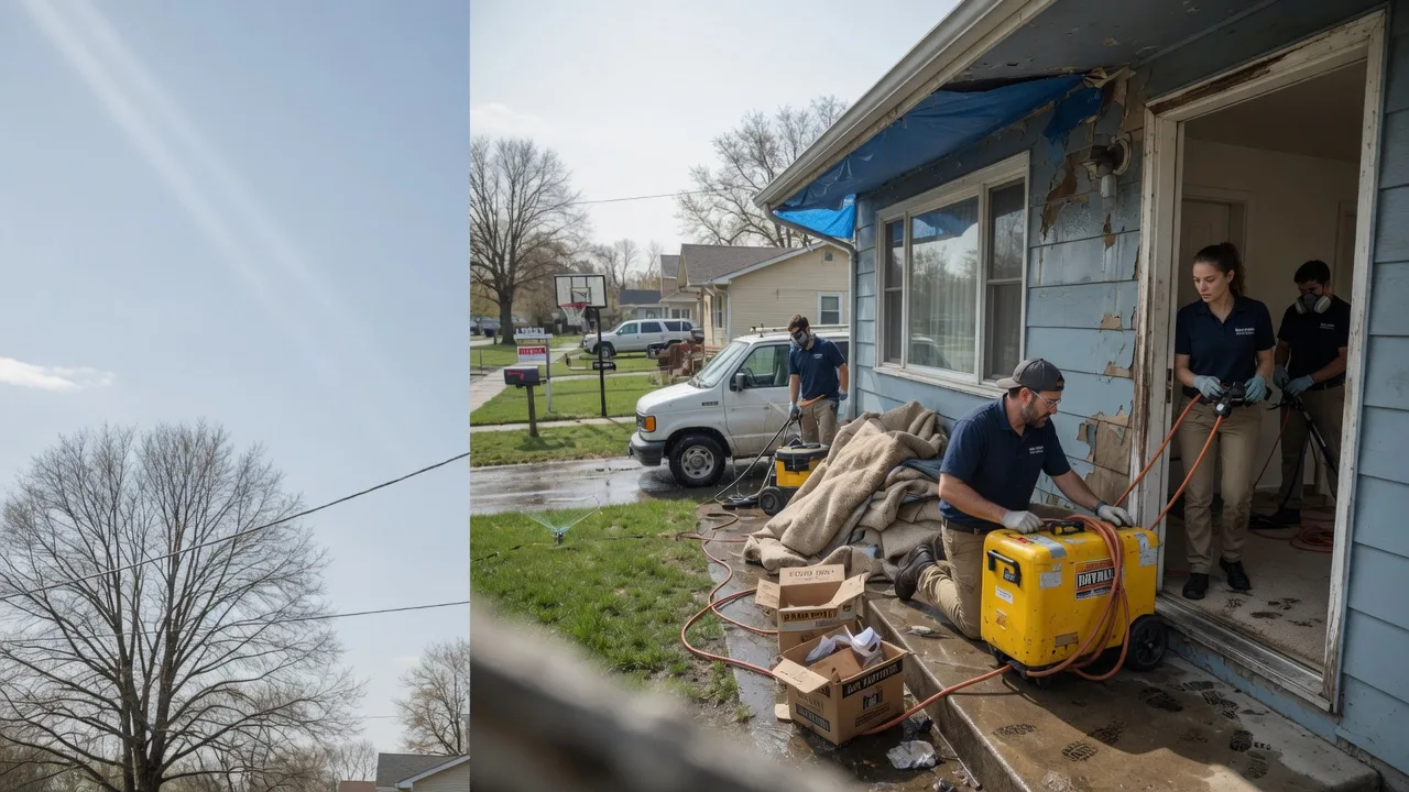 Basement Flood Cleanup in Belding, MI near me